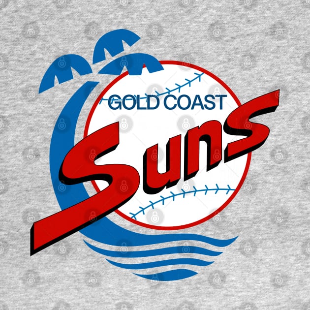 Original Gold Coast Suns Senor Baseball by LocalZonly